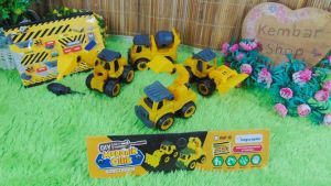 KGP 08/10 [FREE OBENG & STIKER] DIY MEKANIK CILIK 4PCS PEMADAM KEBAKARAN ATAU TRUK KONSTRUKSI