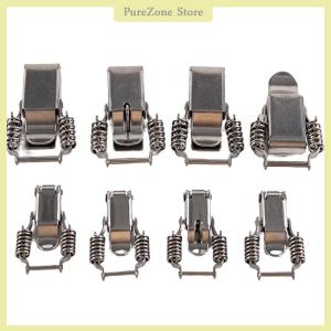 [PureZone] เหล็กกล้าไร้สนิม304 Spring กลอนเครื่องมือสลับสลักล็อคไม้กระเป๋าเดินทางบานพับเฟอร์นิเจอร์อุปกรณ์ฮาร์ดแวร์