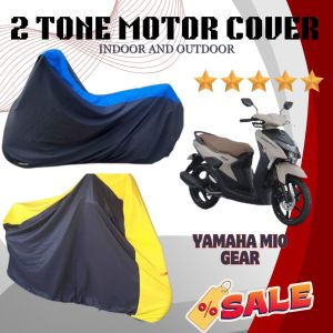 YAMAHA MIO GEAR 2 TONE MOTORCYCLE COVER  Hydrophobic Dustproof Scratch Proof Water Repellent