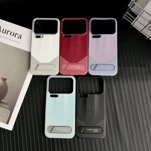For Xiaomi Mi 17 Pro Max Case Luxury Hard PU With Stand bracket Protective Back Cover Case For Xiaomi Mi 17 17Pro Phone Shell