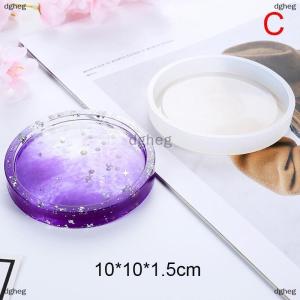 [COD] dgheg Coaster Resin Silicone Cup Mat Pad Mold Jewelry Making Epoxy Mould Tool Craft