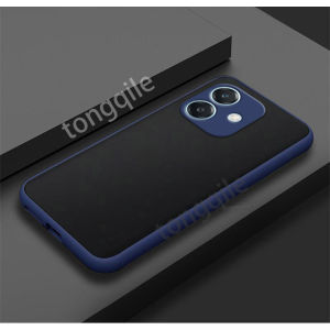 เคสสำหรับ OPPO A5i A3x A3 4G 5G 2025 2024 TPU + เคสโทรศัพท์พีซีฝาครอบด้านหลังกันกระแทกเคลือบด้านโปร่งแสงเกราะป้องกันเสริมกันกระแทกแฟชั่นเรียบง่ายป้องกันรอยขีดข่วน