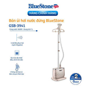 Bàn ủi hơi nước Bluestone GSB-3941 chính hãng trưng bày-Chức năng Phun hơi thẳng đứng Ủi hơi nước Tiện ích tự làm sạch bảo hành 12