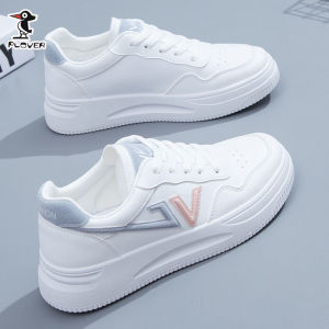 HF White Shoes Women Sneakers Korean Style Fashion Sports OEM Retro Casual Student Shoes kasut perempuan murah dan cantik 21112504