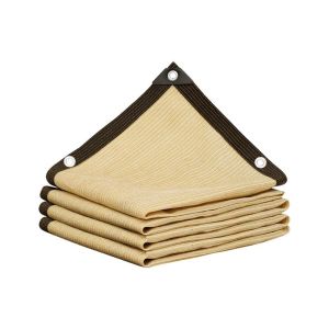 Sun Shade Net Anti-UV Sunshade Net Sunblock Shade Cloth Outdoor Garden Sunscreen Sun Shelter Car Cover Balcony Shade