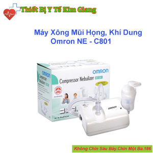 Máy Xông Mũi Họng Khí Dung Omron NE - C801 Nhật Bản