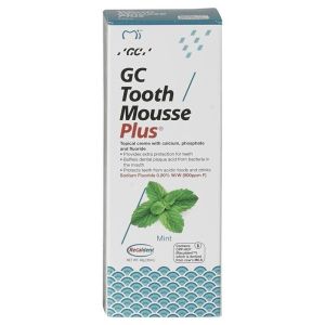 (EXP 2028+)GC Tooth Mousse Plus™ Topical Creme with Bioavailable Calcium Phosphate and Fluoride