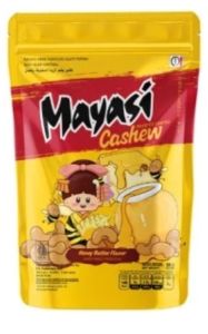 Snack / Camilan / Makanan Ringan Kacang Mede Mayasi Cashew Flavor Honey Butter Roasted Corn Salted Caramel Ala Kentucky Roasted Peanut 65 Gram Bawang Sapi Panggang Jagung Bakar Pedas / Spicy Koro Keju Spicy