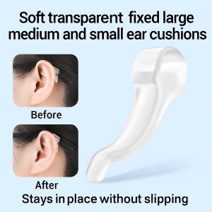 ที่วางแว่นตาแบบกันลื่น ซิลิโคนนุ่ม หู ป้องกันการตก ครอบขาแว่น อุปกรณ์เสริมสำหรับแว่นตา