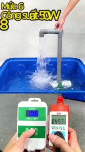 Máy Bơm Hồ Cá MOCH MC-H ( 2000 -12000) Chìm Tăng Áp Tiết Kiệm Điện Điều Chỉnh Lưu Lượng