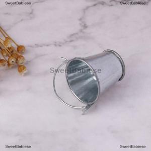 [COD] SweetBabiese 1/6 1/12 dollhouse Miniature Metal Bucket MINI KITCHEN Decor ของเล่น pretnd Play