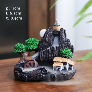 Asap Terjun Pegunungan Makmur Bahan Resin Gratis 20 Dupa Aromaterapi Campur Pengharum Toko UwU