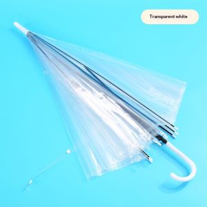 Ô dài cầm tay trong suốt khung xương dày dặn ô gấp ngoài trời dùng được cả khi mưa lẫn lúc nắng