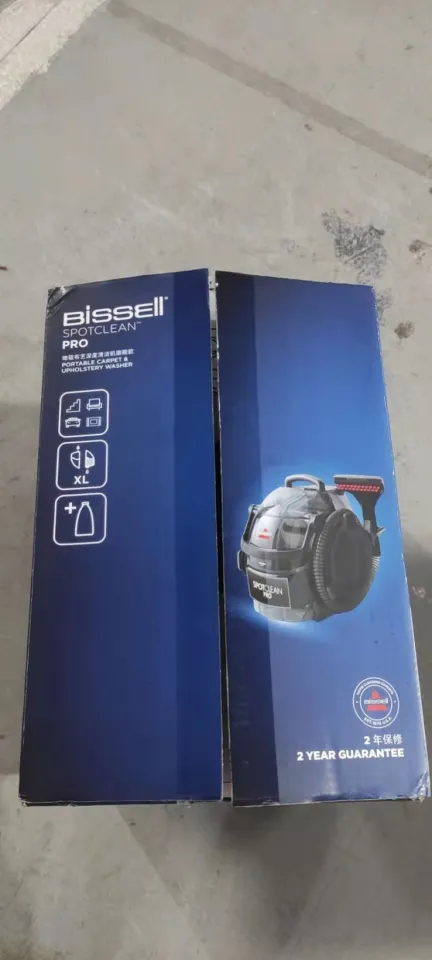3617z Bissell SpotClean Pro Max Silver Knight Fabric Cleaning