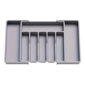 💟SOLUTION65💟 PP Adjustable Cutlery Organizer Tray Utensil Organizer Tray Cutlery Storage Tray Utensil Storage Tray Cutlery Divider Tray Utensil Divider Tray Cutlery Sorting Tray Utensils Sorting Trays Cutlery Tray Utensils Trays Cutlery Box Utensil Box