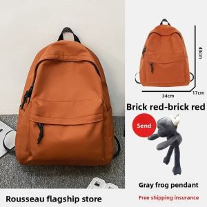 LUSUO Black Large Capacity Backpack for Boys and Men Dual Shoulder