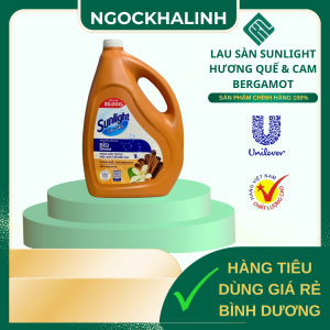 Lau sàn Sunlight can 36L hương quê & cam bergamot
