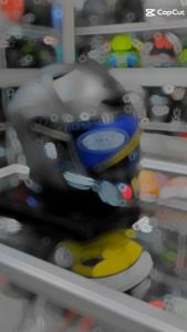HELM ALV ULTRON PRO SOLID KACA IRIDIUM SILVER