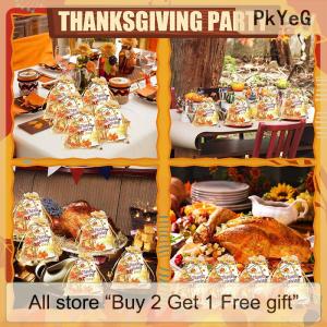 [COD] PkYeG Tool 10 Set Maple Leaf Scarecrow Keychain Gift Bulk Thank You Gift Pendant Keychain Favor Key Ring With Tag Organza Bag