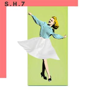 Classy Girl Facial Tissue Box Plastic Retro Rectangular Tissue Box Case Funny Creative for Vanity Countertop Night Stand