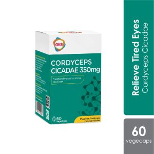 [buy 3 free 1] EXP 2027  Cordyceps Cicadae 350mg (60S)虫草 金蝉花 | Eye Supplement | Trea‘tment For Glaucoma | 护眼 | 干眼症 | 白内障 | 青