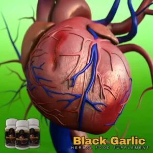 Black Garlic Capsule for Hypertension / HighBlood /  / Cholesterol / BP / Organic food
