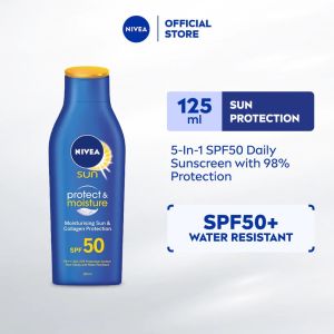 NIVEA Sun Protect & Moisture Lotion SPF50 PA+++ Sun Care Water Resistant (75ml/125ml)