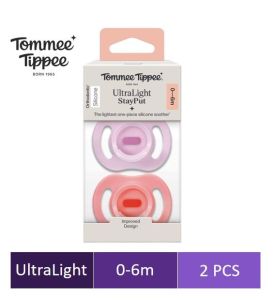 Tommee Tippee Ultra Light Baby Silicone Soother / Pacifier ( 2 Pcs )