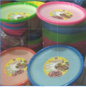NAMPAN TAMPAH PLASTIK & KUE FOOD SAFE