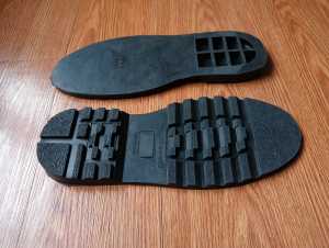 HARGA PABRIK Outsole Sol Sepatu Alas Bawah Boots Caterpillar Safety Ujung Besi  Pria Bahan Rubber Fit Size 39 sd 45