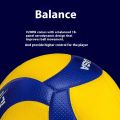 Mikasa Volleyball Ball V200W size 5  Competition Training Leather Volleyball Olympics Volleyball Ball Original. 