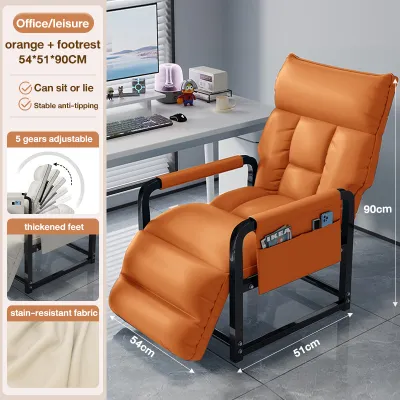 NAIJIA Lazy Chair Foldable Sofa Bed Folding Chair Recliner Chair Kerusi Pejabat Office Chair Adjustable Livingroom Chair