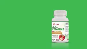 Nutri Botanics Vegetarian Glucosamine + MSM + Curcumin - Triple Action Joint Support & Pain Relief