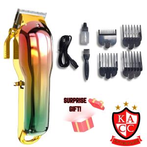 KACC Rechargeable Cordless Hair Clipper Razor Hair Trimmer Groomer For Men Women Kids and Pets Barber Salon Household