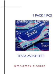 ( 1 PAK ) ISI 4 PCS TESSA 250SHEET