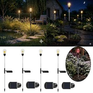 MAOMEI STORE Sử dụng năng lượng trời Đèn năng lượng trời Đạt chuẩn IP65 Chống thấm nước Đèn chiếu sáng lối đi năng lượng trời Trang trí Cài đặt đơn giản Chiếu sáng cảnh quan Sử dụng ngoài trời