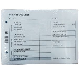 Salary Voucher (10pads/set)