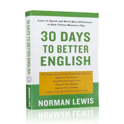 หนังสือ 30 Days To Better English Word Instant Word Power By Norman Lewis Handbook Educational Book Grammar Learning English Vocabulary Books Spelling Study Aids Exam Preparations Linguistics หนังสือภาษาอังกฤษ ศัพท์ภาษาอังกฤษ หนังสืออั