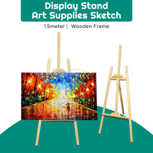 FMP Wooden Frame Stand 1.5m Tall for Displaying Sketches Posters & Artwork