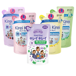 [HCM]Dung Dịch Rửa Tay Kirei Kirei Hương Đào/Chanh/Dâu Tằm Túi 200ml/250ml/450ml450- Thái Lan