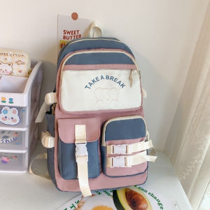 Beg galas gaya hutan manis dan comel murid serba boleh kapasiti besar dan beg sekolah kotoran