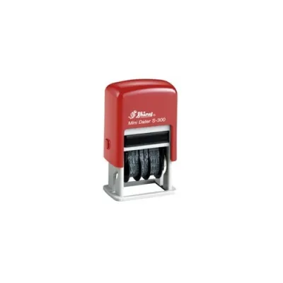 Shiny S300 Self-Inking Mini Date Stamp
