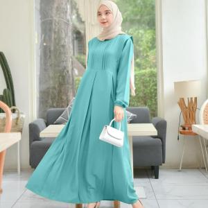 Ryehana Maxy Gamis Muslim Wanita Rempel Cantik Matt Shakila By Demore