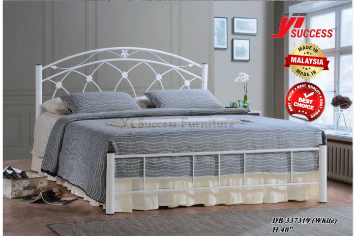 Yi Success Patty Design Metal Queen Bed Frame / Metal Bed Frame / Queen Bed / Katil Queen Besi ...