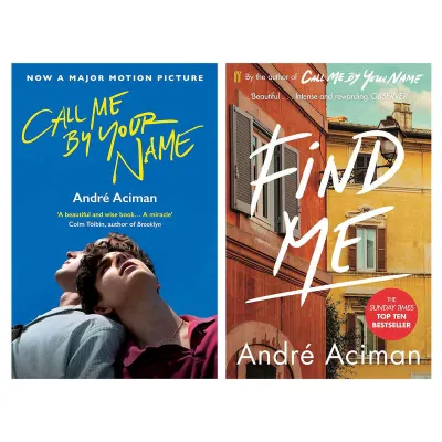 Call Me By Your Name Book Series 2 Books Collection Set By André Aciman (Call Me By Your Name Find Me)