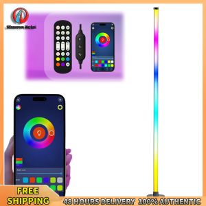 Winnereco RGB LED Corner Lamp Smart Mood Lighting USB Powered for Living Room Bedroom Modern Decor