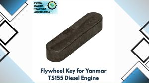 Flywheel Key for Yanmar TS155 Diesel Engine Crankshaft Flywheel Woodruff Key Replacement Engine
