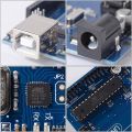 124 KIT Arduino Uno R3 Atmega 328P Chíp Cắm Có Kèm Dây Cáp. 