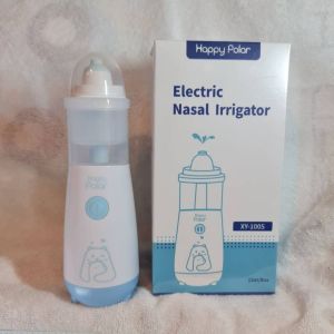 Happy Polar Electric Nasal Irrigator เครื่องล้างจมูกแบบละอองฝอยและดูดน้ำมูก 2in1 อัตโนมัติ  พร้อมแบตเตอรี่ในตัว ใช้ได้ทั้งเด็กและผู้ใหญ่