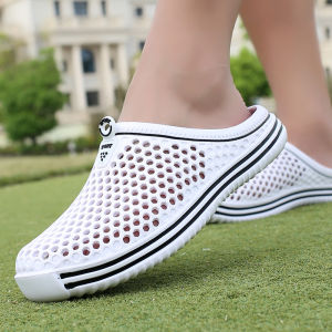 [Free Shipping] 2025 Large Size Breathable MenS Outdoor Closed-Toe Hole Sandals Beach Flip-Flops MenS Casual Sandals